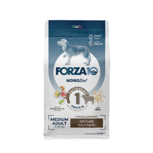 Forza10 Medium Diet with Lamb - sausā barība suņiem 1,5kg